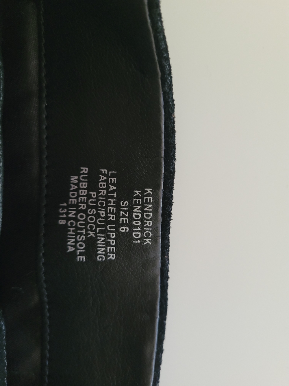 Steve Madden Black Suede Leather Kitten Heel High Boots - Women Size 6 - Picture 5 of 6
